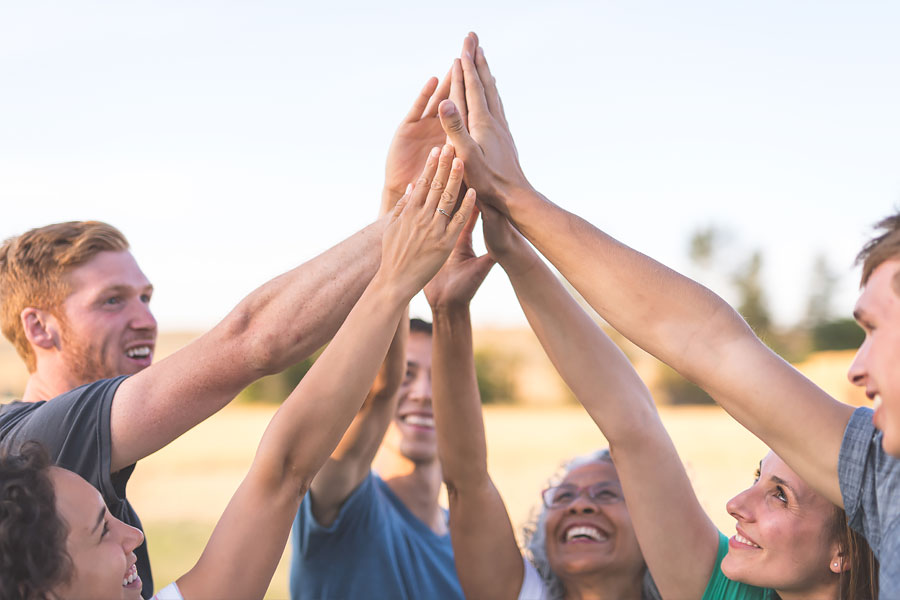 image of a group of participants