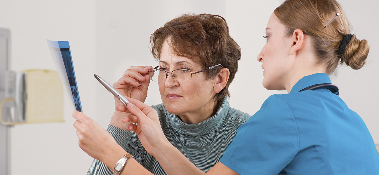 image of patient speaking with a specialist